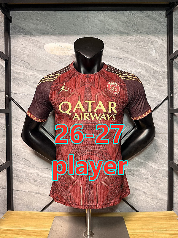 Balenciaga 26-27 Paris Psg Special Player Version Jersey S-2XL 1