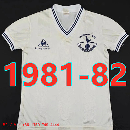 Tottenham Retro TopThai Quality Anniversary Jersey S-2XL