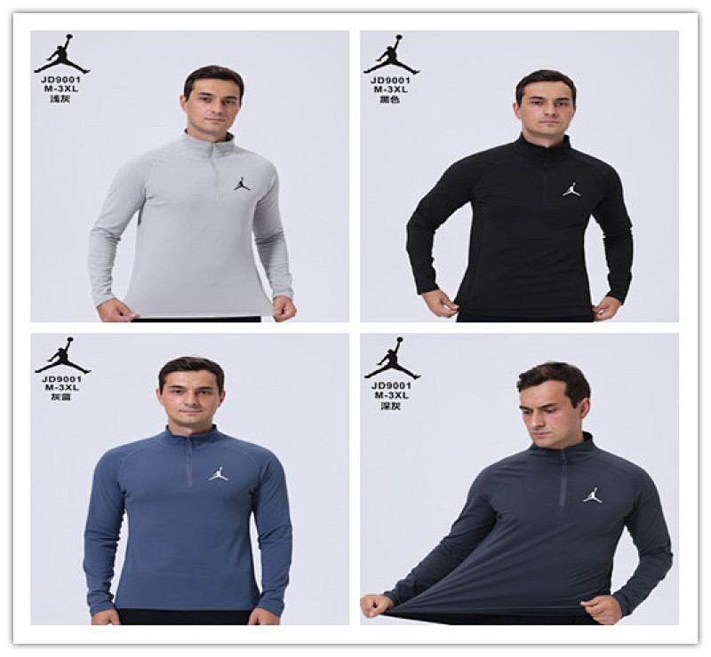 25-26 A-J Long Sleeve T-shirt Jersey M-3XL T