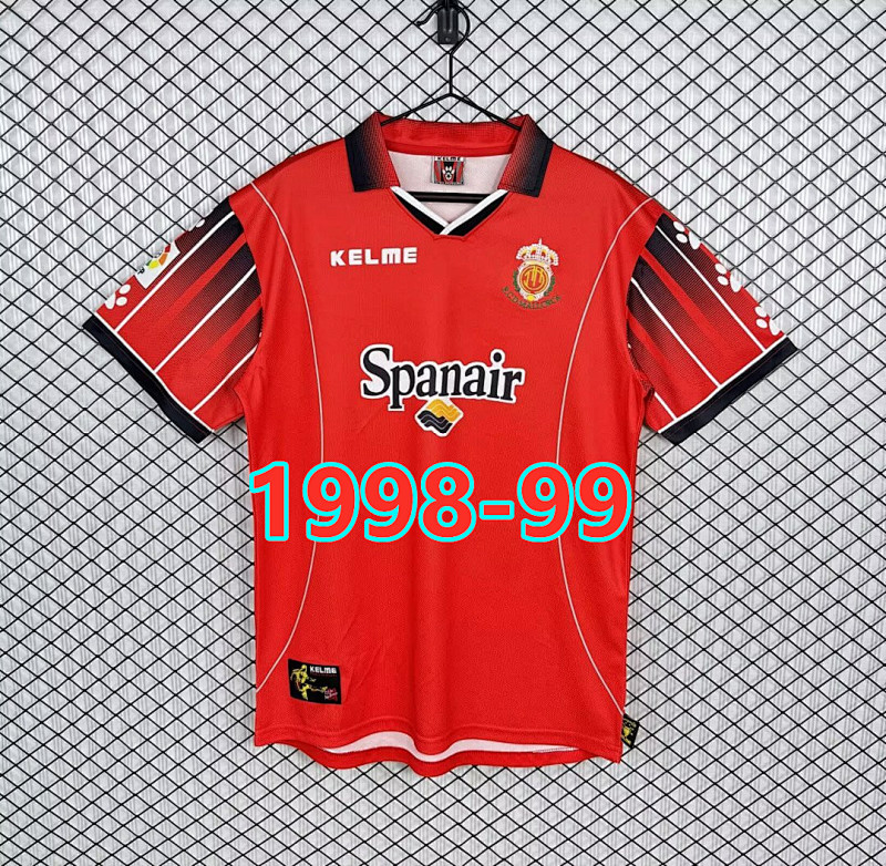 Mallorca Home Retro Fans Version Jersey S-2XL