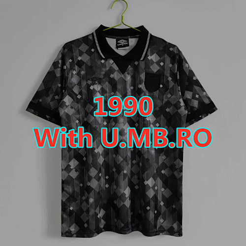 England With U.mb.ro Retro Jersey S-2XL
