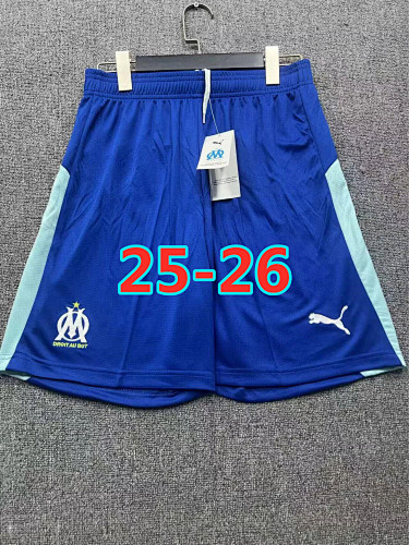 25-26 Marseille Third Fans Version Shorts S-2XL