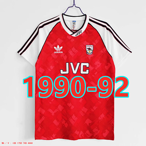 Arsenal Retro TopThai Quality Home Jersey S-2XL