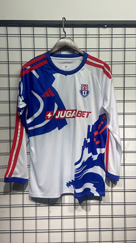 26-27 Universidad De Chile Away Fans Long Sleeve Jersey S-4XL