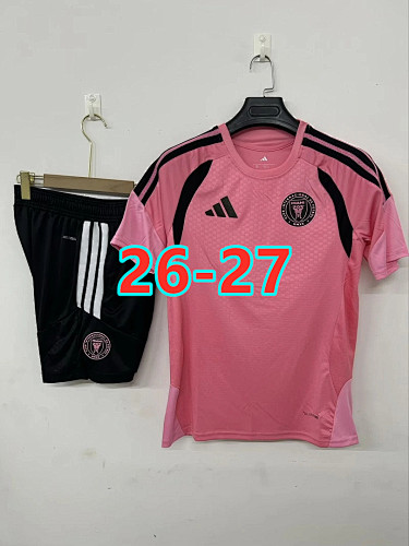 26-27 Inter Miami Short Sleeve Tracksuit Kit S-3XL