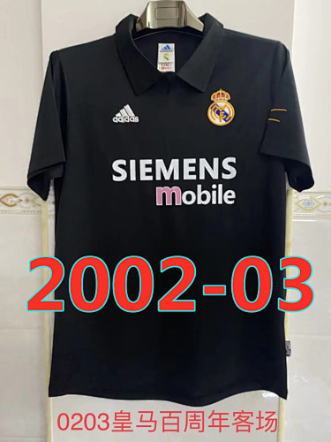 Real Madrid Retro Away Jersey S-2XL