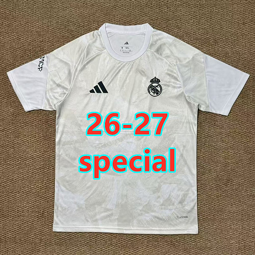 26-27 Real Madrid Special Fans Version Jersey S-4XL