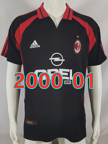 00-01 AC Milan Third Retro Jersey S-2XL AC