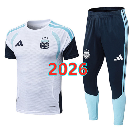 Argentina Player Short Sleeve+pants Kit S-2XL