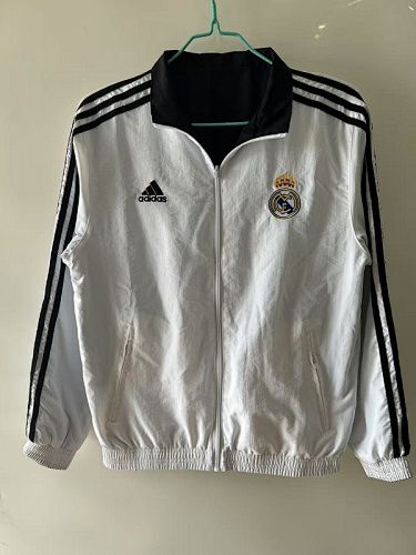 25-26 Real Madrid Embroidery Reversible Windbreaker S-2XL