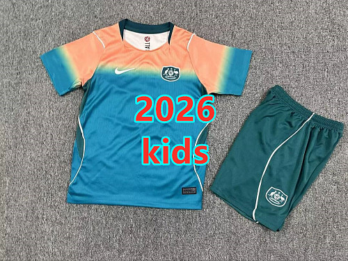 Australia Away Kids Jersey+shorts Kit 16 -28