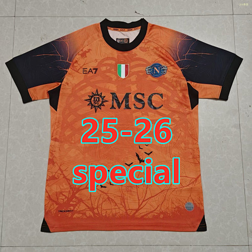 25-26 Napoli Special Fans Version Jersey S-4XL