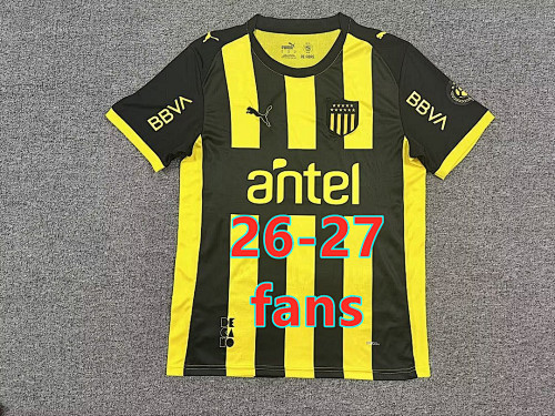 26-27 Peñarol Home Fans Version Jersey S-4XL