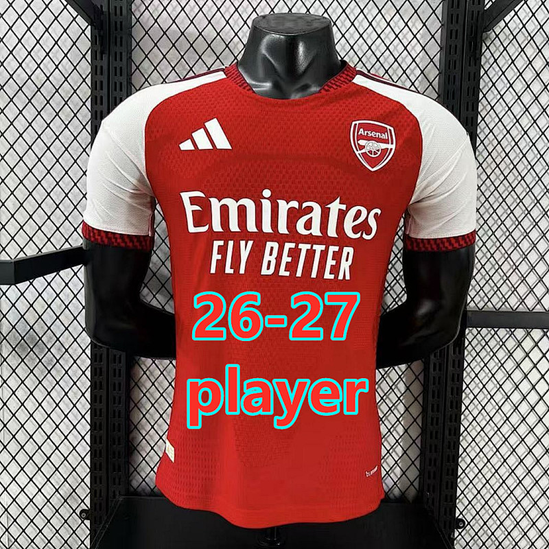 26-27 Arsenal Home Player Version Jersey S-4XL