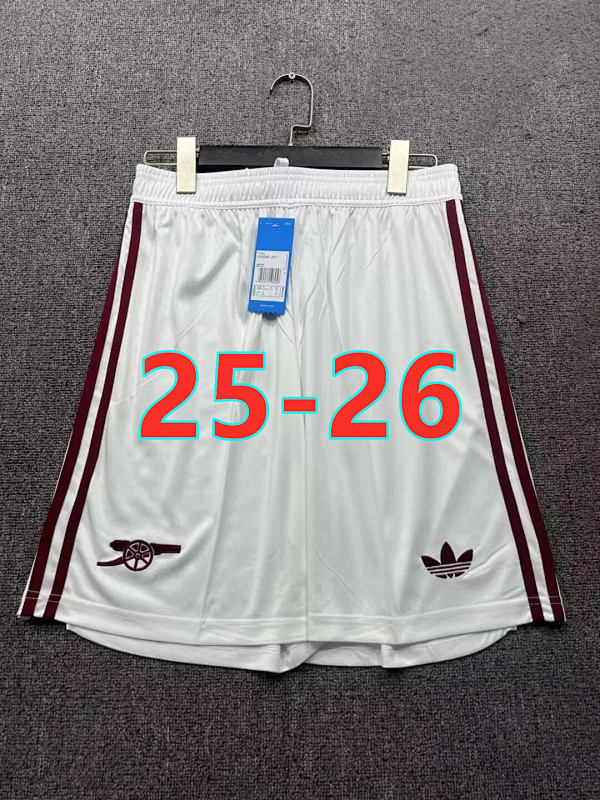 25-26 Arsenal Third Fans Version Shorts S-2XL