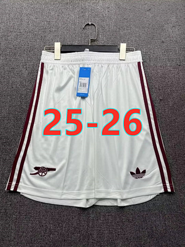 25-26 Arsenal Third Fans Version Shorts S-2XL