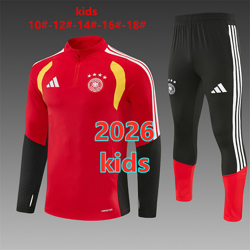 Germany Kids Long Sleeve Tracksuit 10 -18