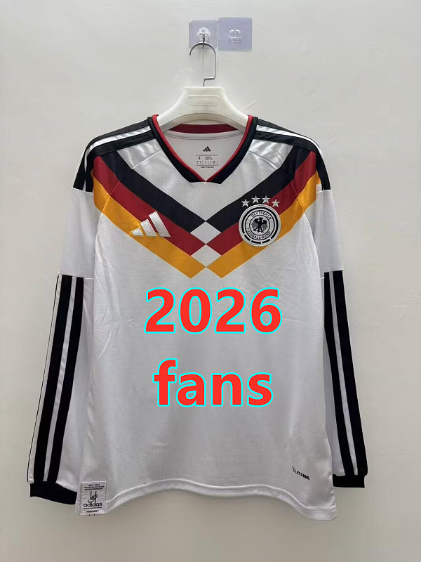 Germany Home Fans 32 Team Long Jersey S-4XL 32