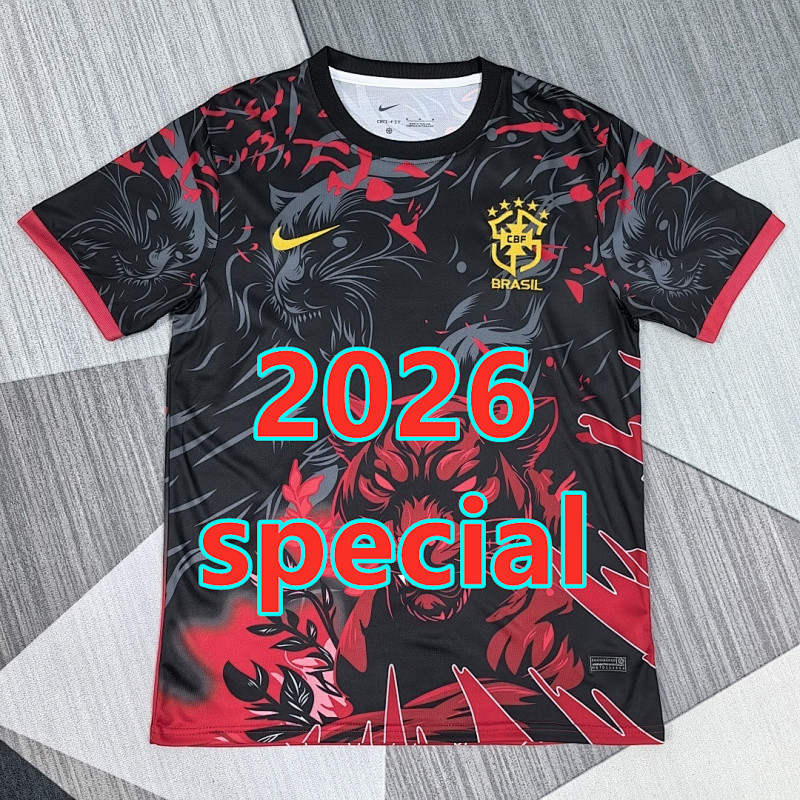 Brazil Special Fans Version Jersey S-2XL