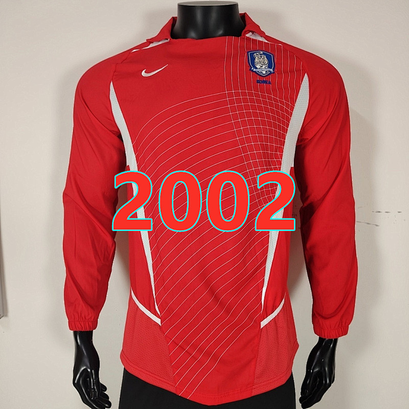 Korea Home Retro Long Sleeve Jersey S-2XL