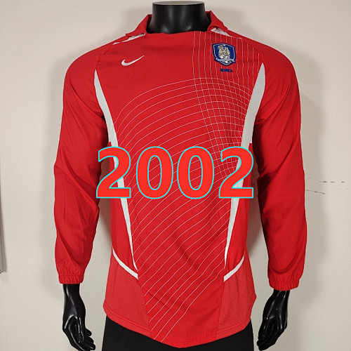 Korea Home Retro Long Sleeve Jersey S-2XL