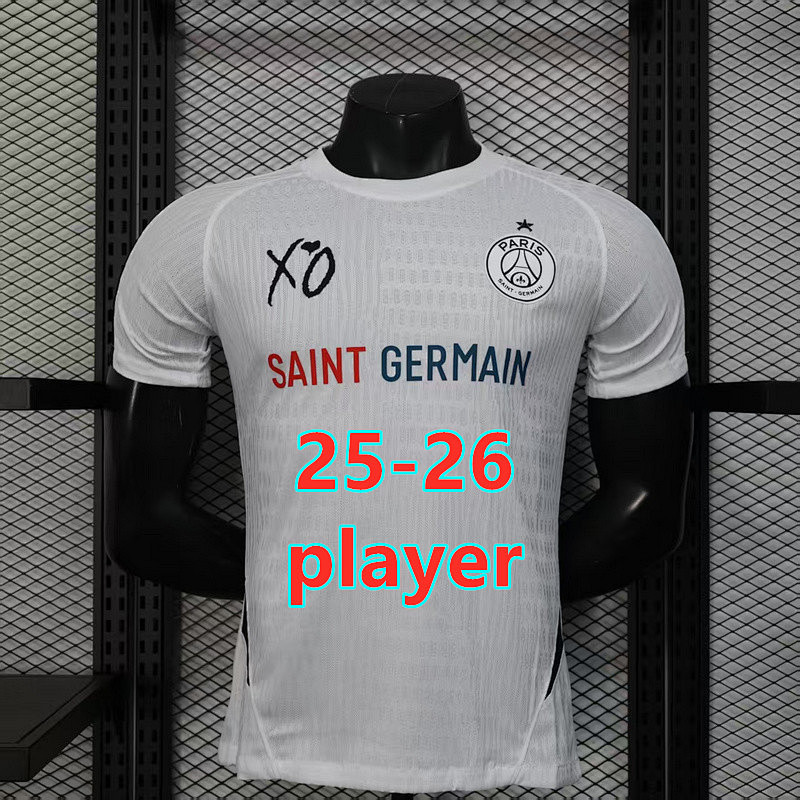 Balenciaga 25-26 Paris Psg Special Player Version Jersey S-2XL