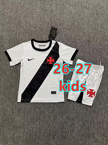 26-27 Vasco Da Gama Away Kids Jersey+shorts Kit 16 -28