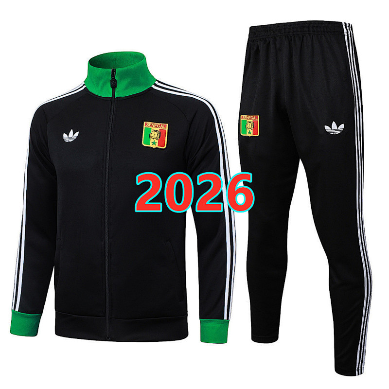 Senegal Long Zipper Jacket S-2XL
