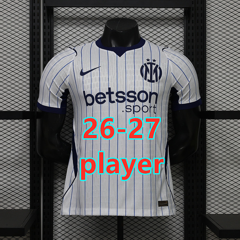 26-27 Inter Milan Away Player Version Jersey S-3XL