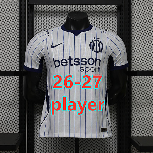 26-27 Inter Milan Away Player Version Jersey S-3XL