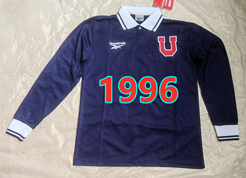 Universidad De Chile Home Retro Long Jersey S-2XL