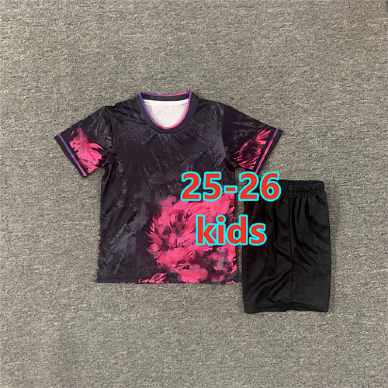 25-26 Barcelona Special Kids Jersey+shorts Kit 16 -28