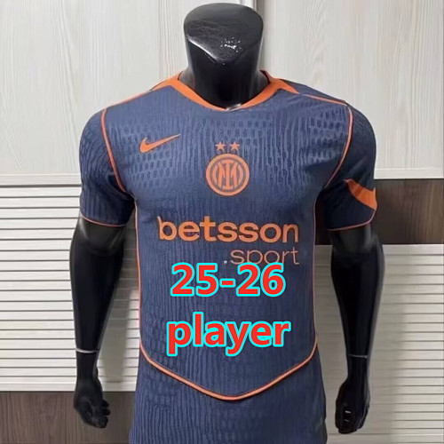25-26 Inter Milan Third Player Version Jersey S-2XL