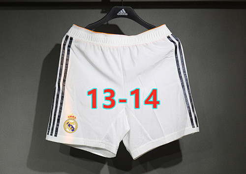 13-14 Real Madrid Home Retro Player Version Shorts S-Xxl