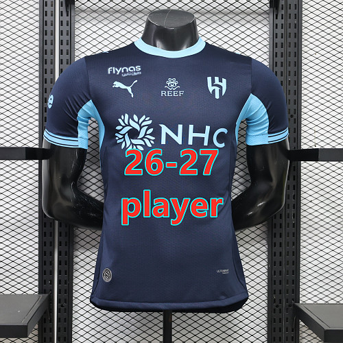 26-27 Al-Hilal Saudi Third Player Version Jersey S-3XL