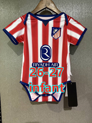 26-27 Atletico Madrid Home Infant Jersey 9M-12M BB