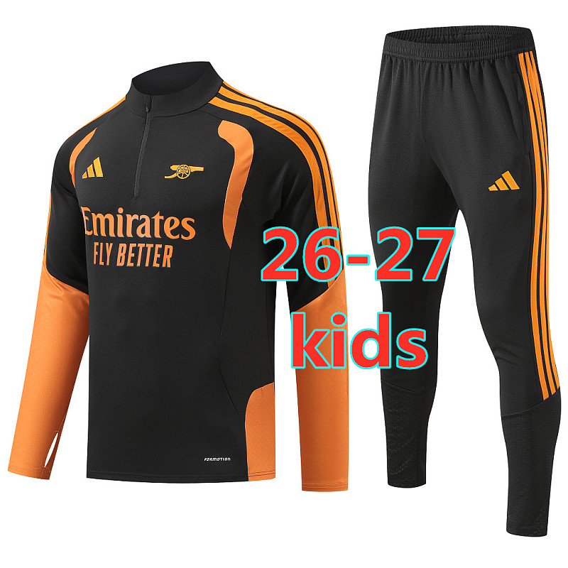26-27 Arsenal Kids Long Sleeve Tracksuit 10 -18