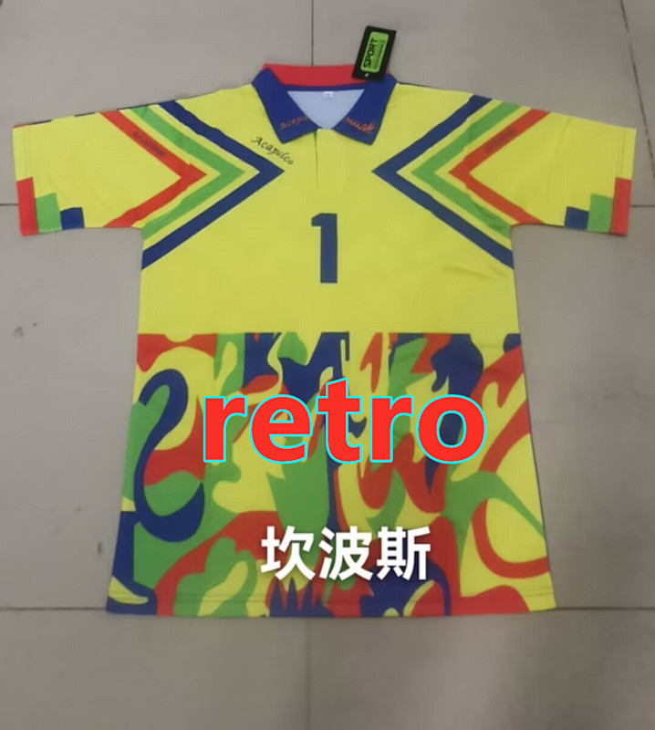 Mexico Goalkeeper Retro Jersey S-2XL