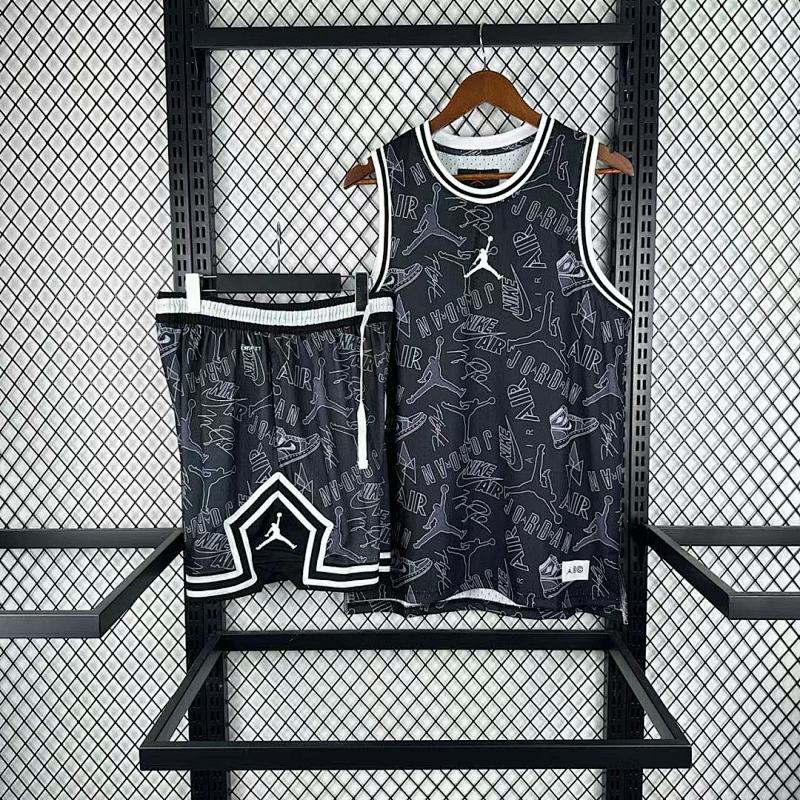 25-26 A-J Vest+shorts Basketball Kit XS-4XL