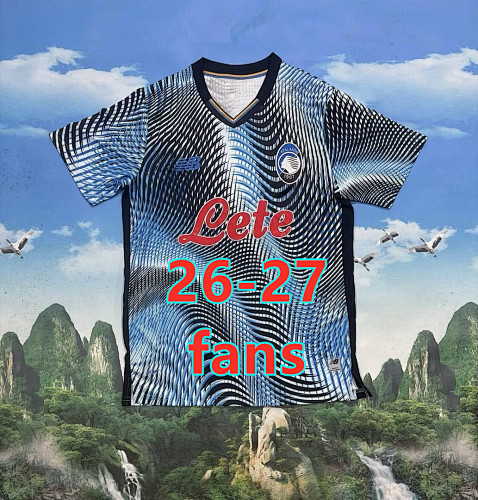 26-27 Atalanta 4th Fans Version Jersey S-4XL