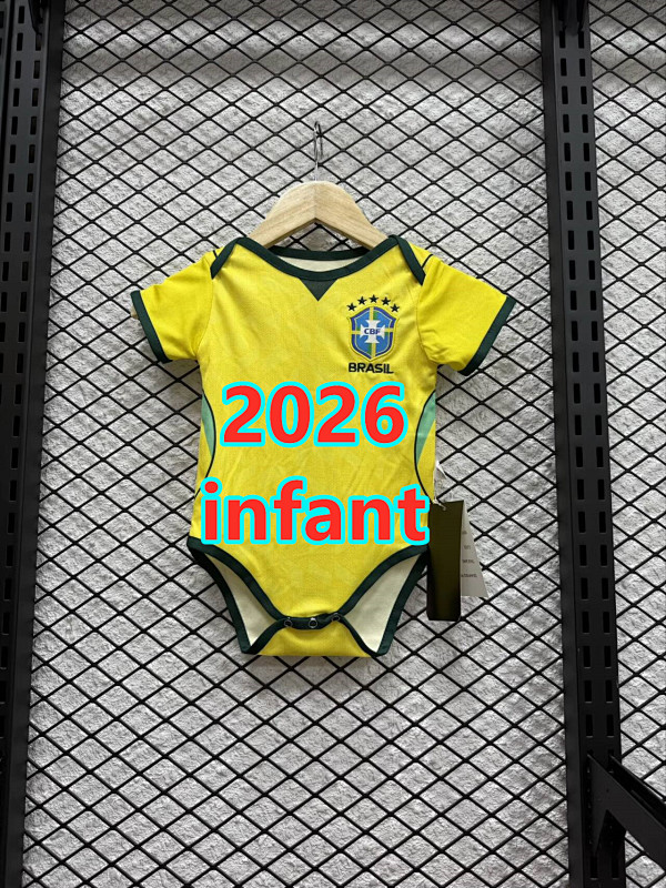 Brazil Home Infant Jersey 9 -12 BB