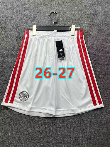 26-27 Ajax Home Fans Version Shorts S-2XL