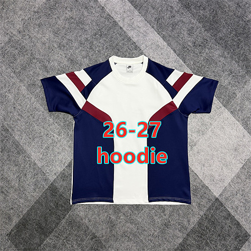 Barcelona Extra Thick Short Sleeve Hoodie S-3XL