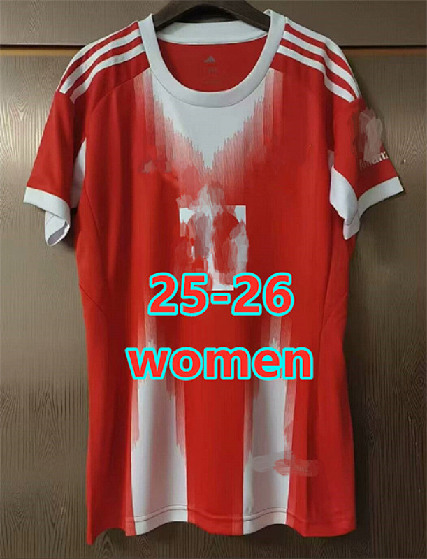 Bundesliga & Ucl 25-26 Bayern Home Women Jersey S-2XL
