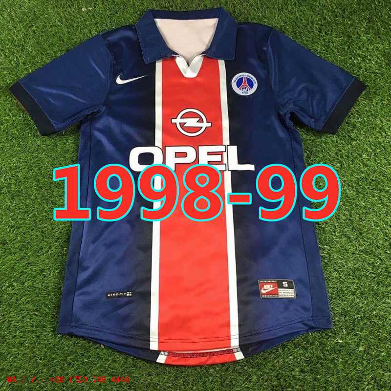 Balenciaga Paris Psg Retro TopThai Quality Home Jersey S-2XL