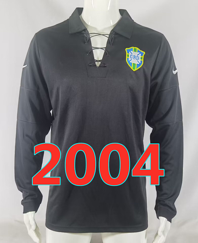 Brazil Retro Long Sleeve Special Edition Jersey S-2XL
