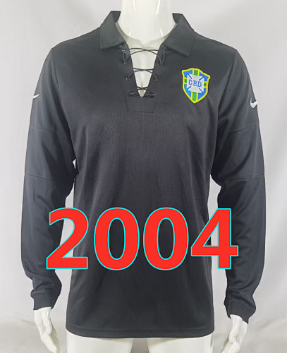 Brazil Retro Long Sleeve Special Edition Jersey S-2XL
