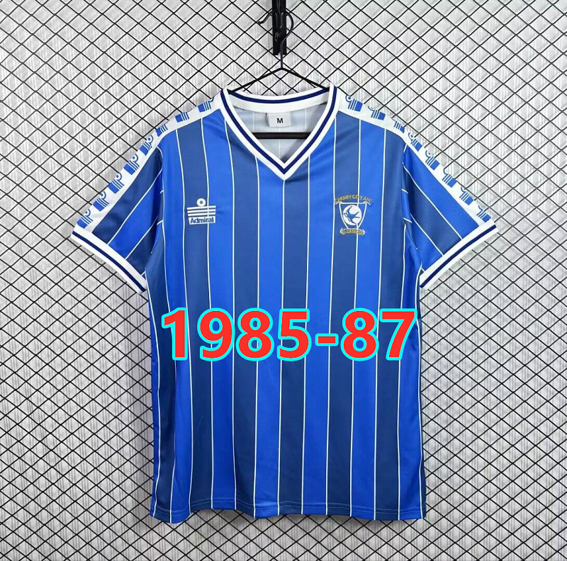 Cardiff City Home Retro Fans Version Jersey S-2XL