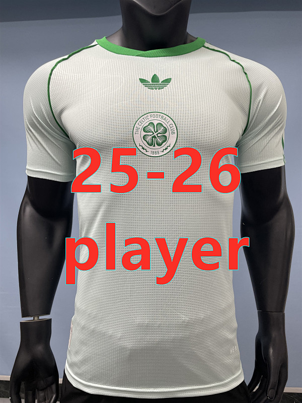 25-26 Celtic Special Player Version Jersey S-2XL