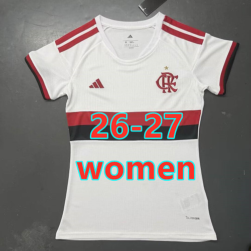 26-27 Flamengo Home Women Fans Version Jersey S-2XL